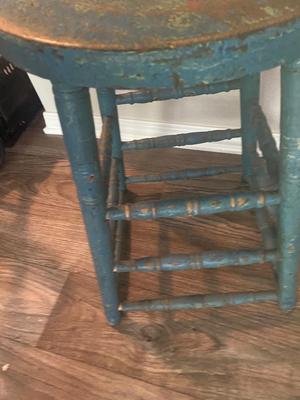 Artist Steve Bauman. Stools