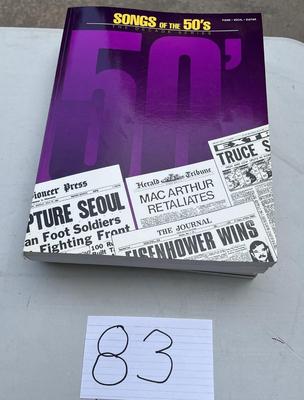 Songs of the 50s Book