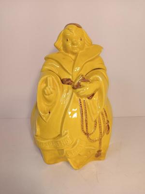 Red Wing USA Vintage Friar Tuck Cookie Jar "Thou shall not steal!"