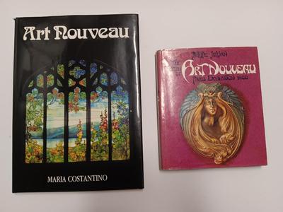Hardback books - Art Nouveau, Maria Costantino and Art Nouveau Paris 1900 Phillippe Julian