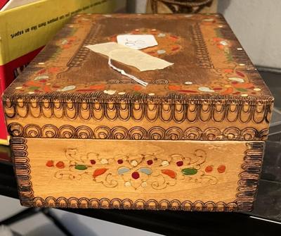 Wood Cigar Box