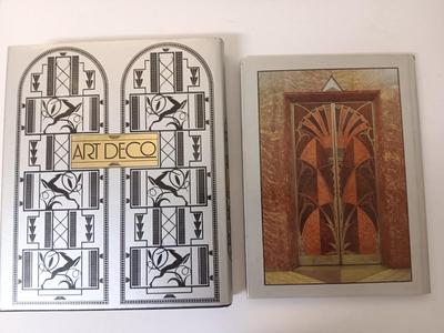 Art Deco books - Art Deco and All color book of Art Deco by Dan Klien