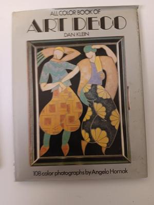 Art Deco books - Art Deco and All color book of Art Deco by Dan Klien