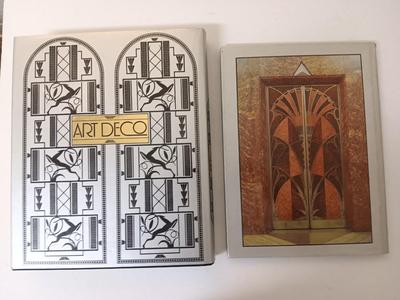 Art Deco books - Art Deco and All color book of Art Deco by Dan Klien