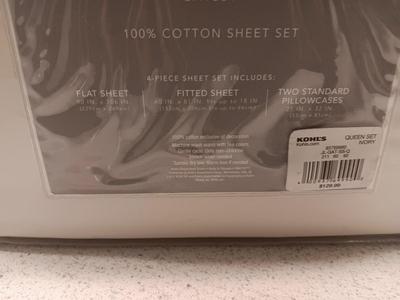 Brand-new Queen-Sized Sheet set - Jennifer Lopez 100% cotton GATSBY