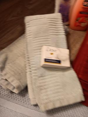 Bathing & Showering needs Bath rugs - Towels - Bath robe and an assortment of soap and shampoo's