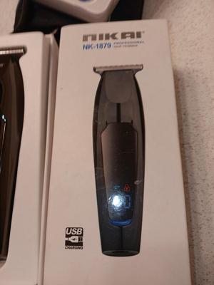Blood Pressure Monitor with cuff and case and Nikai NK-1879 Professional hair trimmers