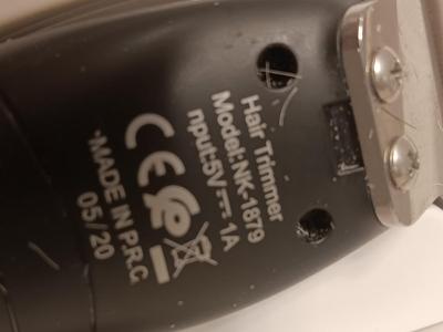 Blood Pressure Monitor with cuff and case and Nikai NK-1879 Professional hair trimmers