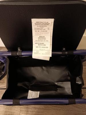 Like new - DRIVE 300lb limit rollator Mobility walker with seat and storage