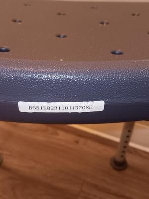 Mobility assists toilet Stool rails and shower chair