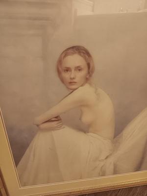 Framed Nude by Joyce Tenneson