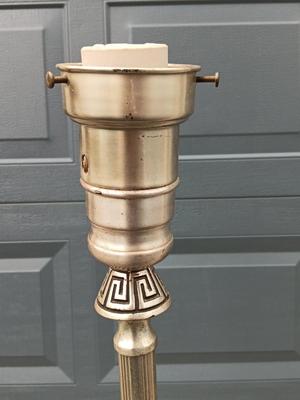 Antique Torchiere Floor Lamp