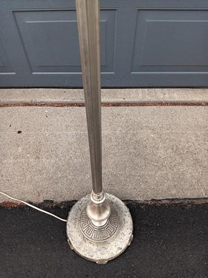 Antique Torchiere Floor Lamp