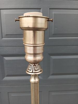 Antique Torchiere Floor Lamp