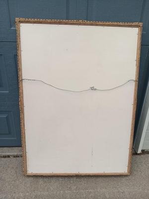 Self-Impressionism Art Painting in Antique gold frame