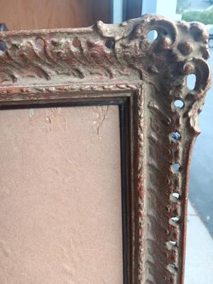 Self-Impressionism Art Painting in Antique gold frame