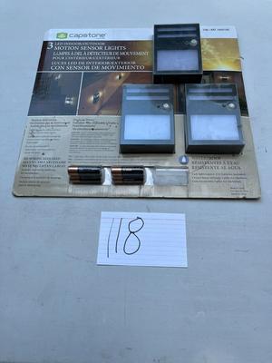 Capstone 3 LED Indoor / Outdoor Motion Sensor Light