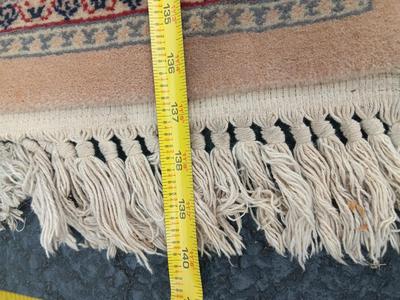 Large Vintage Antique Persian area rug - room sized 97" x 137"
