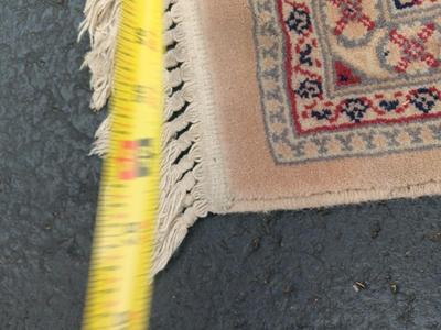 Large Vintage Antique Persian area rug - room sized 97" x 137"