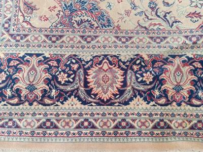 Large Vintage Antique Persian area rug - room sized 97" x 137"