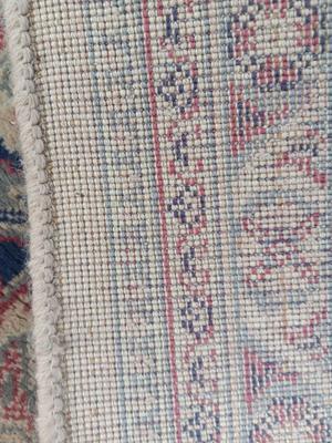 Large Vintage Antique Persian area rug - room sized 97" x 137"