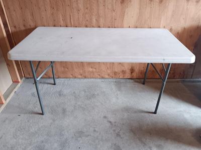 Heavy Duty Plastic topped Folding table