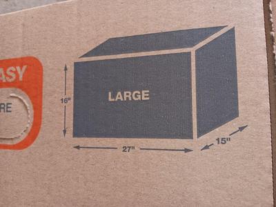 5 The Home Depot moving boxes UNUSED 3 Large and 2 Medium