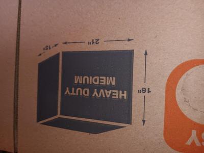 5 The Home Depot moving boxes UNUSED 3 Large and 2 Medium