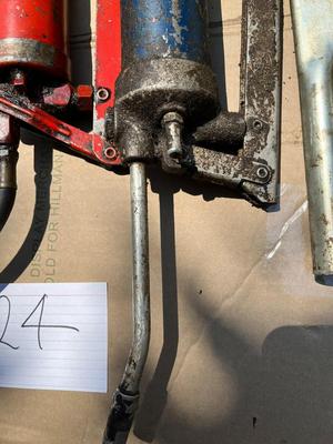 Three (3) Hand Pump Grease Guns