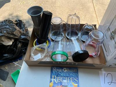 Cuisinart Magic Bullet and 10 plus Accessories and Recipe Book