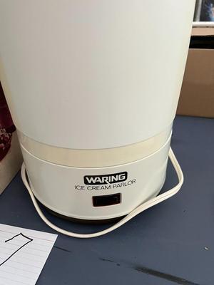 Waring Electric Ice Cream Parlor