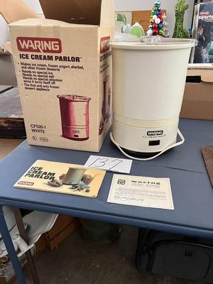 Waring Electric Ice Cream Parlor