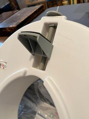 NOVA Locking Raised Toilet Seat with Arms Like New