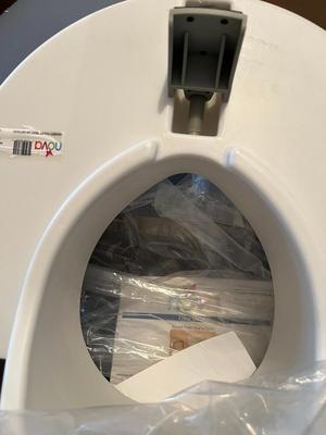 NOVA Locking Raised Toilet Seat with Arms Like New
