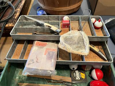 Fishing Tackle Box with Contents