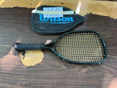 Wilson Graphite Boss Racketball & Cover