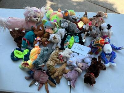 Assorted Beanie Babies - Approx. 27