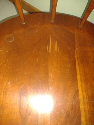 Wooden Captain's Chair