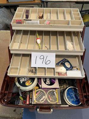 Tackle Box of Assorted Fishing Tackle