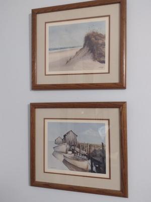 Pair of Low Country Design Framed Prints