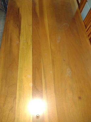Wooden Cherry Finish Storage Shelf- Approx 54 1/2" x 17" x 32" Tall