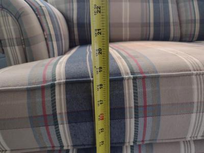 Norwalk Furniture Upholstered Loveseat with Ottoman