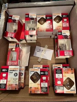 Assorted Sylvania Light Bulbs
