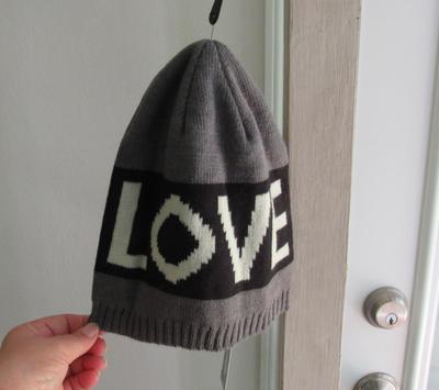 Women's Winter Hat, Love, Never Used