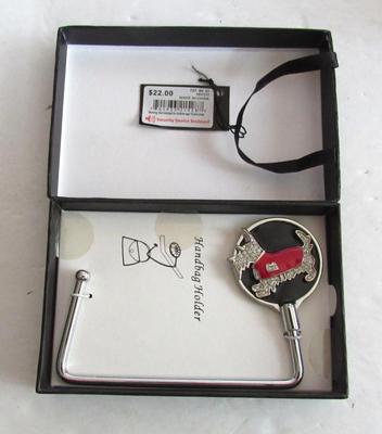 Hand Bag Holder Hook, Scotty Dog Theme
