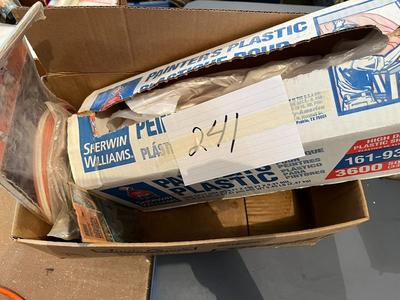 Painter's Plastic in Box Misc.