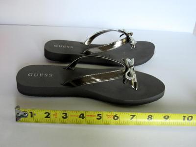Women's Decorated Flip Flops, Guess