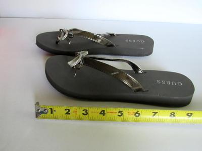Women's Decorated Flip Flops, Guess