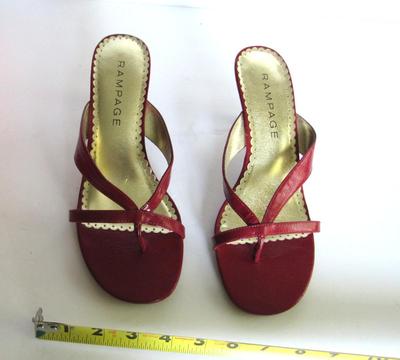 Woman's Open Toed High Heeled Sandals, Rampage