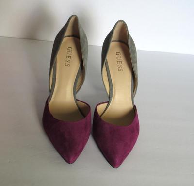 Super Nice Women's Suede Stelittos, Guess, 3 Color, Pretty